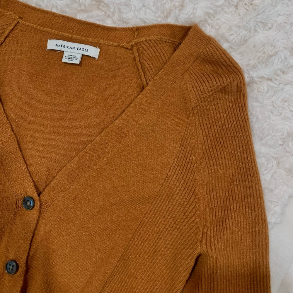 🧡Warm Orange American Eagle Long Sleeve